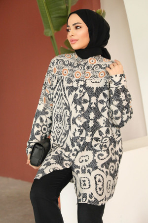 Black Modest Top 20403S - 1