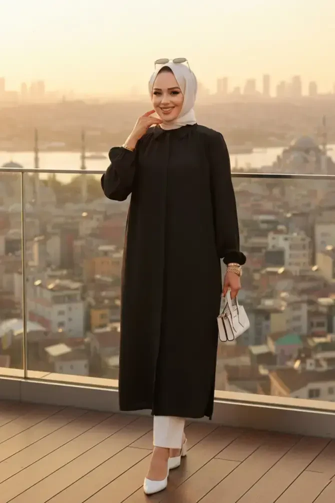 Black Modest Top 41401S - 1