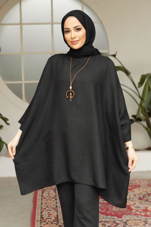 Black Modest Tunic 41351S - 3