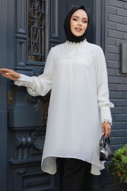 Blanc-Nayla Collection - Hijab Tunique 5000B - Thumbnail