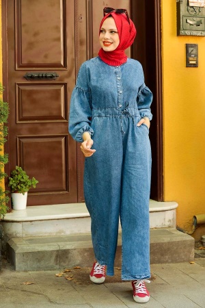 Blue Hijab Overalls 254M - 2