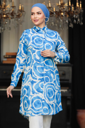 Blue Modest Top 25017M - 1
