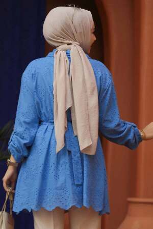 Blue Modest Tunic 14252M - 3