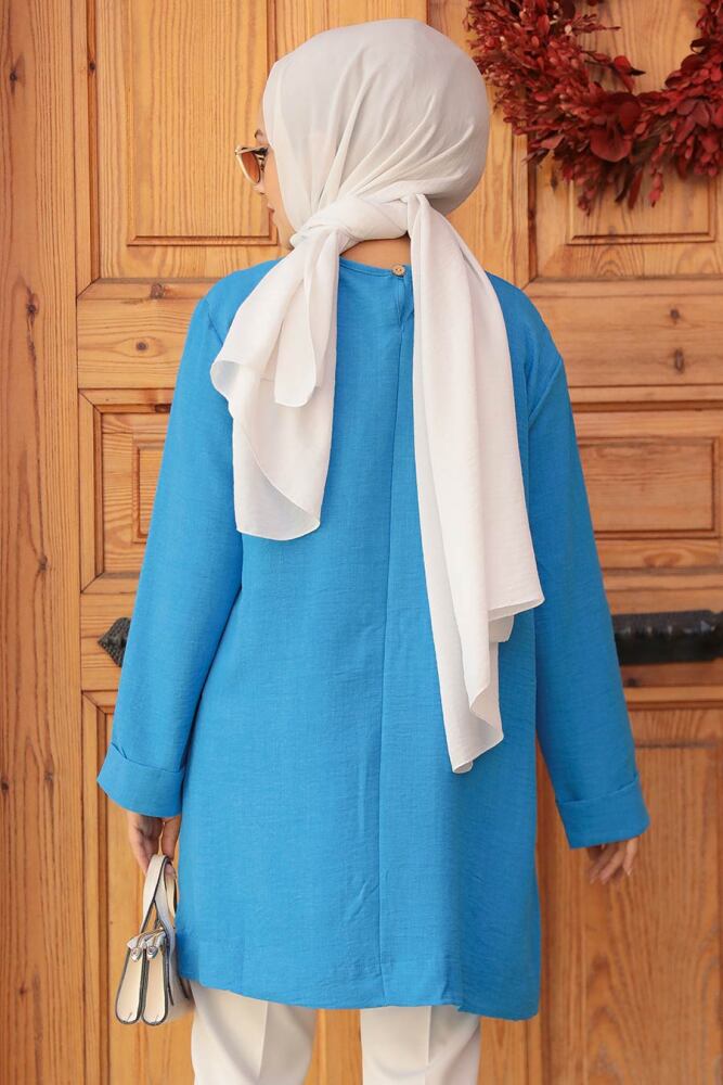 Blue Modest Tunic 40432M - 3