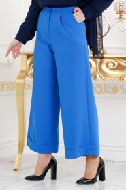 Blue Royal- Nayla Collection - Hijab Pantalon 6072SX - Thumbnail