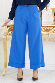 Blue Royal- Nayla Collection - Hijab Pantalon 6072SX - Thumbnail