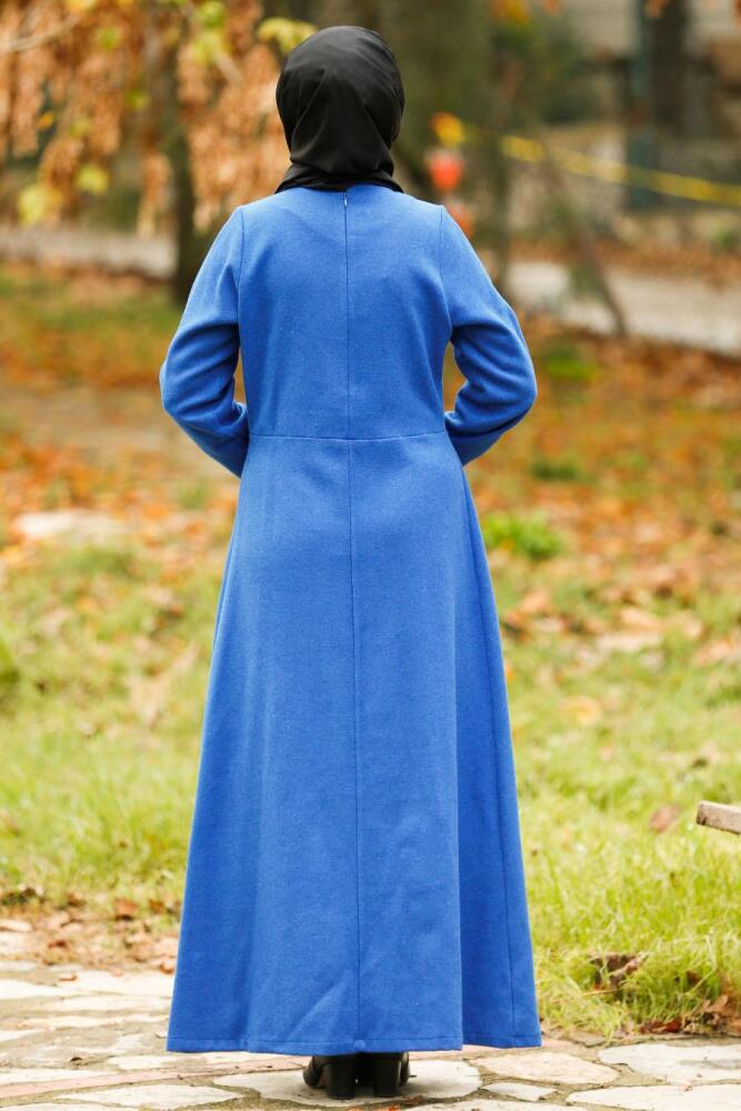 Blue Royal - Nayla Collection - Robe Hijab 2488SX - 2