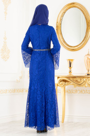Blue Royal - Nayla Collection - Robes de Soirée 100406SX - Thumbnail