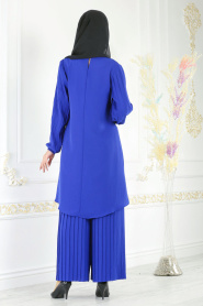 Blue Royal - New Kenza - Combination Hijab 5061SX - Thumbnail