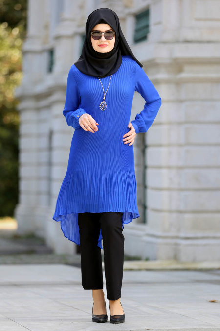 Blue Royal - New Kenza - Tunique Hijab 20980SX