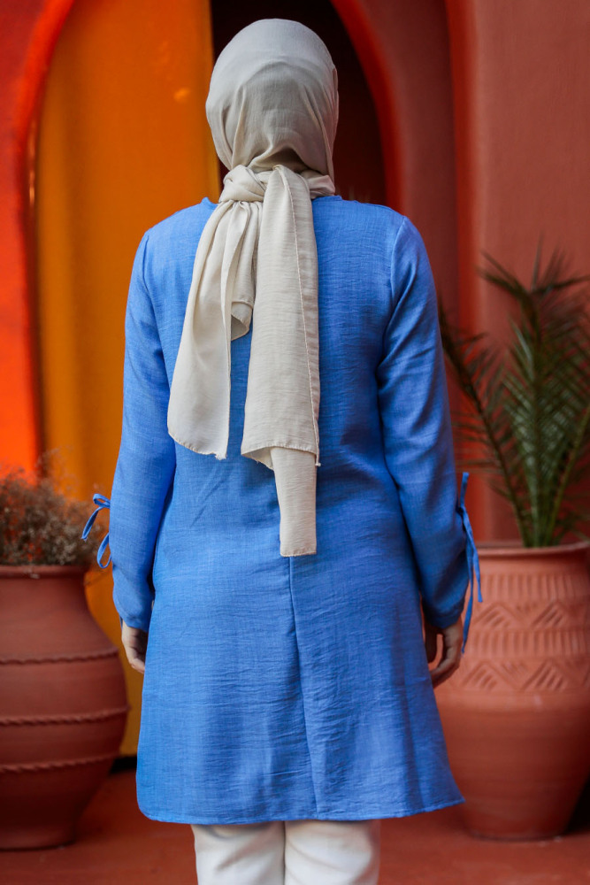 Blue Women Tunic 41281M - 3