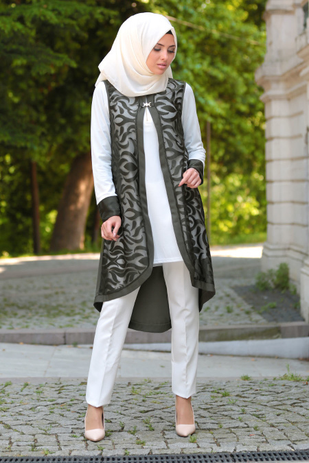 Bonema - Khaki Hijab Tunic 2105HK
