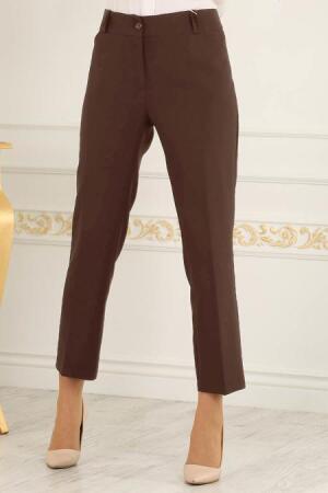 Burcum - Brown Hijab Trousers 7092KH - 1