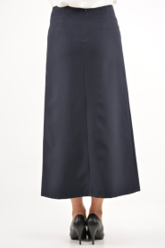 Burcum - Navy Blue Hijab Skirt 3550L - Thumbnail