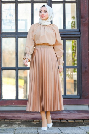 Camel Hijab Skirt 20511C - 1