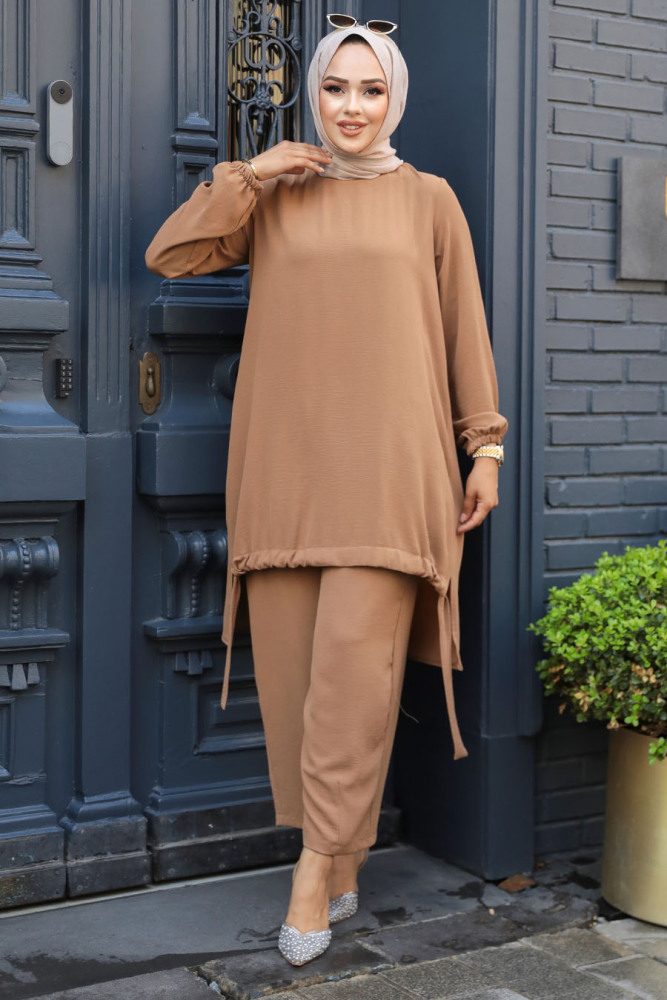 Camel Tesettür İkili Takım 65876C - 1