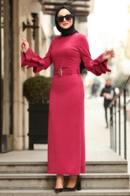 Cerise - Nayla Collection - Robe Hijab 4029VSN - Thumbnail