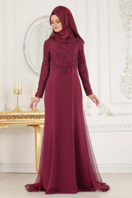 Cerise -Nayla Collection -Robes de Soirée 20280VSN - Thumbnail