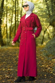 Cerise - Nayla Collection - Trench Manteau 53990VSN - Thumbnail