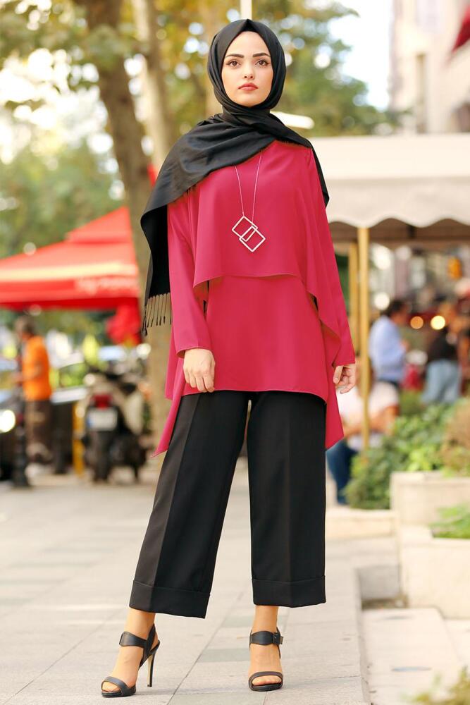 Cerise - Nayla Collection - Tunique Hijab 2235VSN - 1