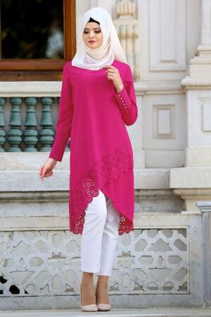 Cerise - New Kenza - Tunique Hijab 2049VSN - 1