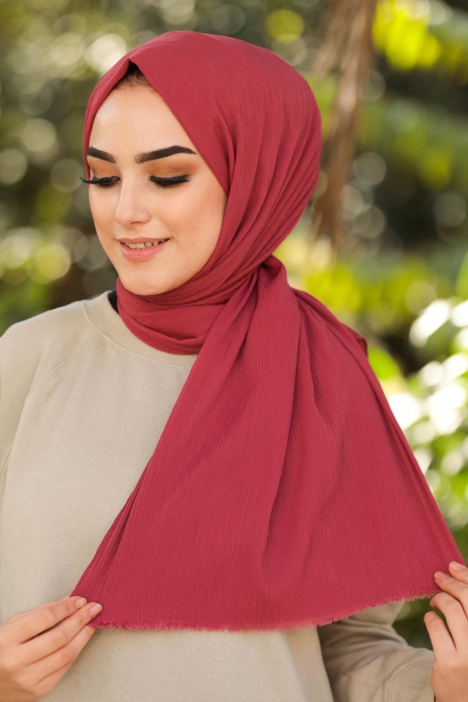 Cherry Hijab Shawl 7571VSN - 1