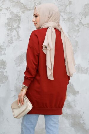 Claret Red Modest Tunic 30644BR - 3