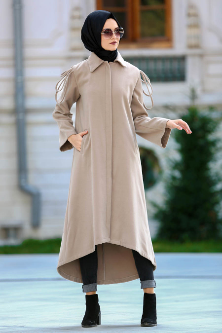 Coat - Mink Hijab Coat 51560V