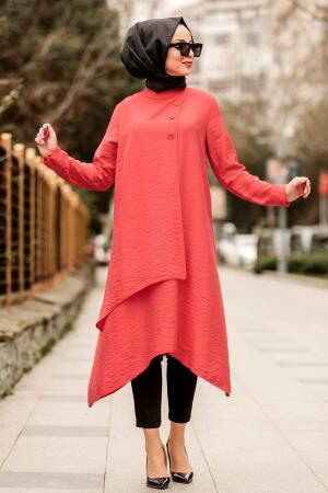 Corail-Nayla Collection - Tunique Hijab 5424MR - 1