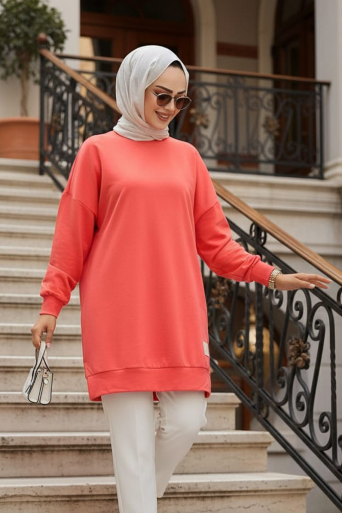 Coral Modest Tunic 30644MR - 1
