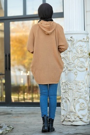 Couleur Buscuit - Neva Style - Sweat-shirt Hijab - 3256BS - Thumbnail