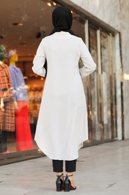 Couleur Pierre-Neva Style-Hijab Tunique-517TAŞ - Thumbnail