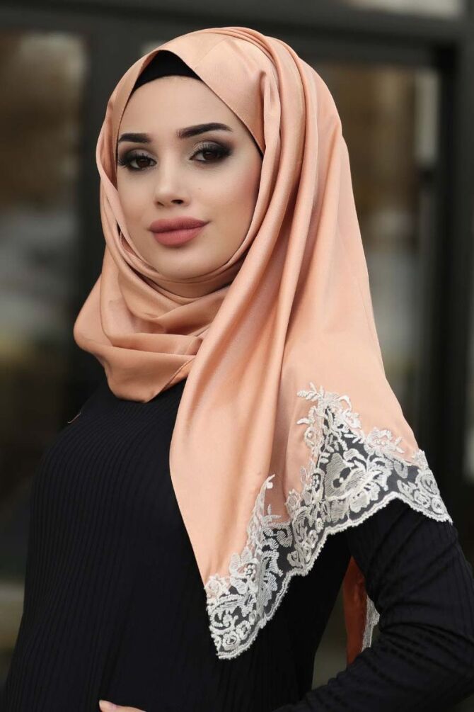 Dantelli Şal 1472 - NEVA STYLE SALLAR