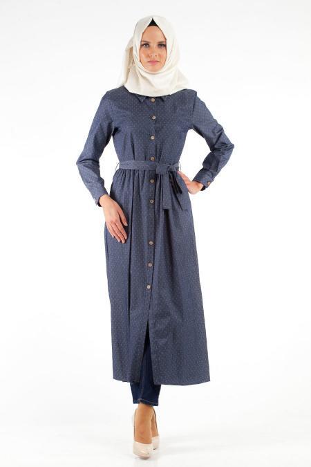 Dress - Lila Hijab Dress 4049L - 1