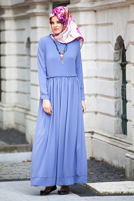 Dresses - Lila Hijab Dress 5088LILA