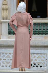 Dresses - Mink Hijab Dress 41610V - Thumbnail