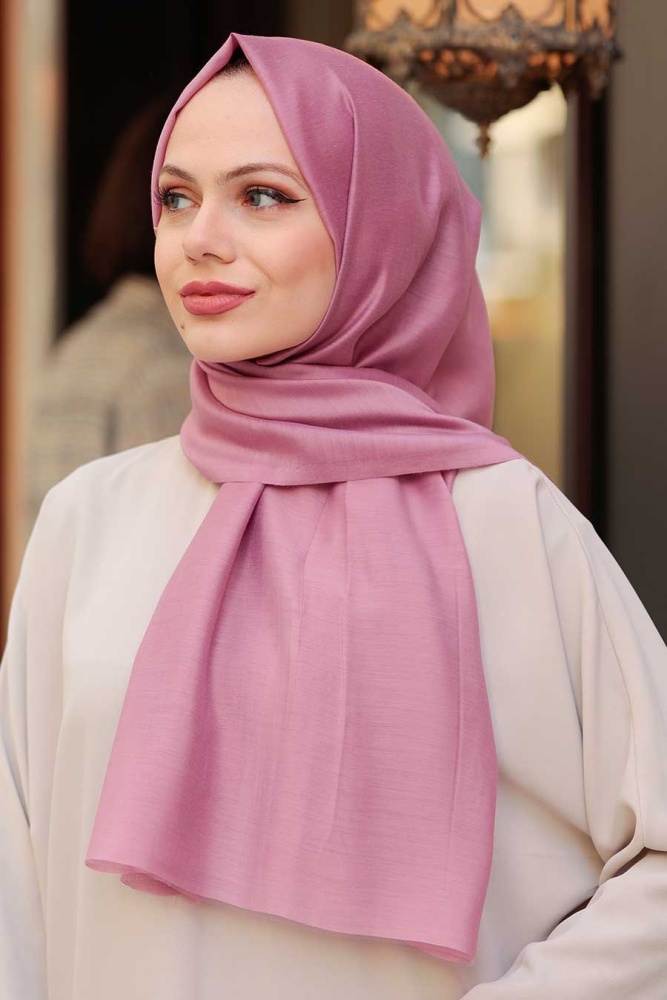 Dusty Rose Hijab Shawl 48410GK - 1