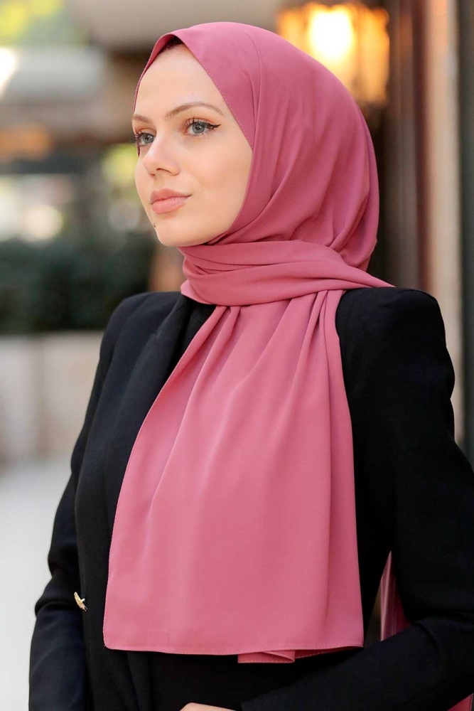 Dusty Rose Hijab Shawl 5122GK - 1