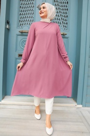 Dusty Rose Hijab Tunic 2094GK - Thumbnail