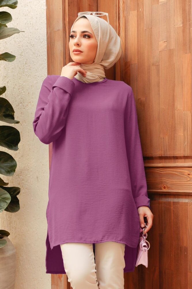 Dusty Rose Hijab Tunic 2146GK - 1