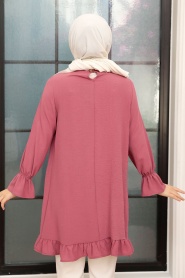 Dusty Rose Hijab Tunic 40670GK - Thumbnail
