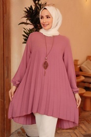 Dusty Rose Hijab Tunic 4103GK - Thumbnail