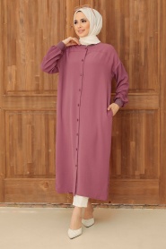 Dusty Rose Hijab Tunic 6319GK - Thumbnail