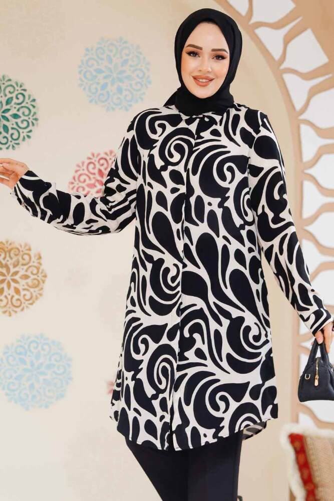 Ecru Modest Tunic 11711E - 2