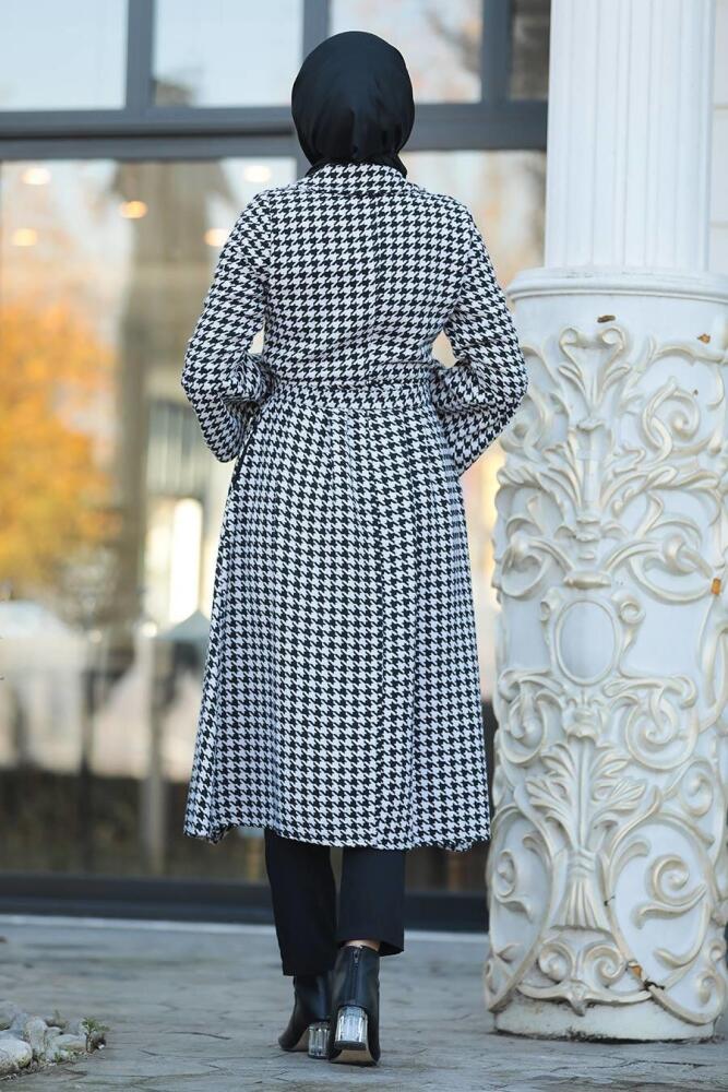 Ecru - Neva Style - Manteau Hijab - 50771E - 5