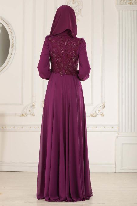 Fuchsia - Nayla Collection - Robes de Soirée 3839F - 3
