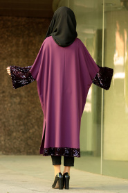 Fuchsia - Nayla Collection - Tunique Hijab 2267F - Thumbnail
