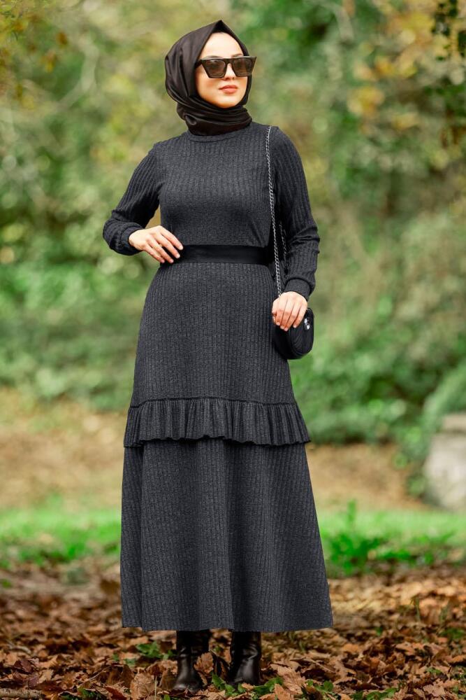 Fumé - Nayla Collection - Robe Hijab 4021FU - 1