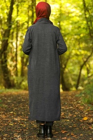 Fumé - Neva Style - Cardigan Hijab - 15691FU - Thumbnail