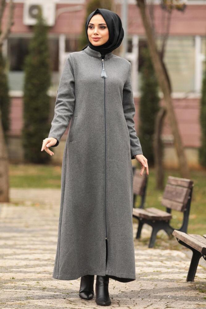 Fumé - Neva Style - Hijab Manteau - 55120FU - 1